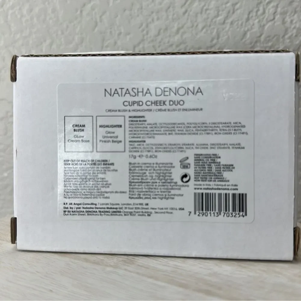 $17‎ 🌙 Natasha Denona Cupid 💘 Cheek Cream Blush Palette NEW FULL SZ